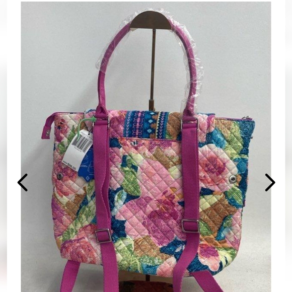 NWT Vera Bradley change it up backpack Superbloom - Picture 2 of 7